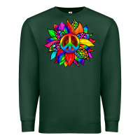 Sports Green pride sunflower Premium Sweatshirt - Zillion Design Studio