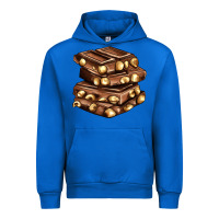 Cobalt nut and chocolate Urban Hoodie - AdoDesignShop