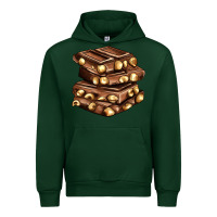 Forest Green nut and chocolate Urban Hoodie - AdoDesignShop
