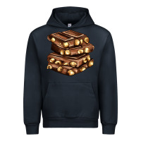 Navy nut and chocolate Urban Hoodie - AdoDesignShop