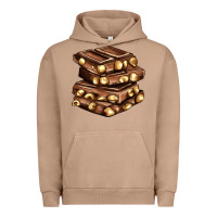 Pigment Burro nut and chocolate Urban Hoodie - AdoDesignShop