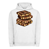 Pigment Lunar Rock nut and chocolate Urban Hoodie - AdoDesignShop