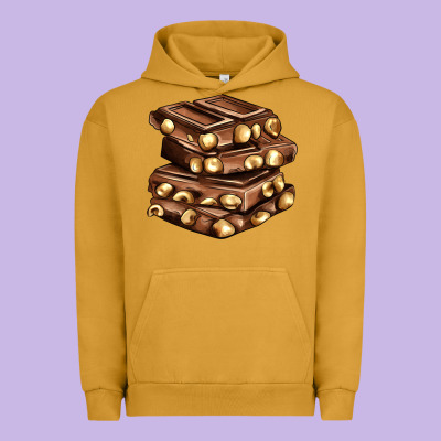 Nut And Chocolate Urban Hoodie Designed By Adodesignshop