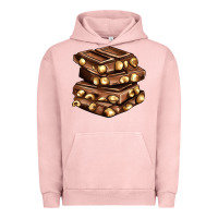 Pigment Salmon nut and chocolate Urban Hoodie - AdoDesignShop
