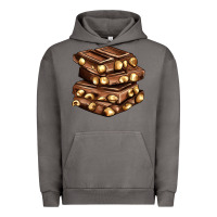 Pigment Tornado nut and chocolate Urban Hoodie - AdoDesignShop