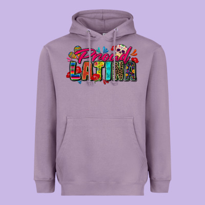 Proud Latina Heavyweight Hoodie Designed By Zillion Design Studio