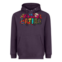 Plum proud latina Heavyweight Hoodie - Zillion Design Studio