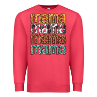 Cardinal mama mama mama mama mothers day Premium Sweatshirt - texasbilliewilder