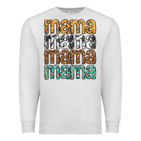 Oatmeal Heather mama mama mama mama mothers day Premium Sweatshirt - texasbilliewilder
