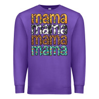 Mama Mama Mama Mama Mothers Day Premium Sweatshirt | Teevron
