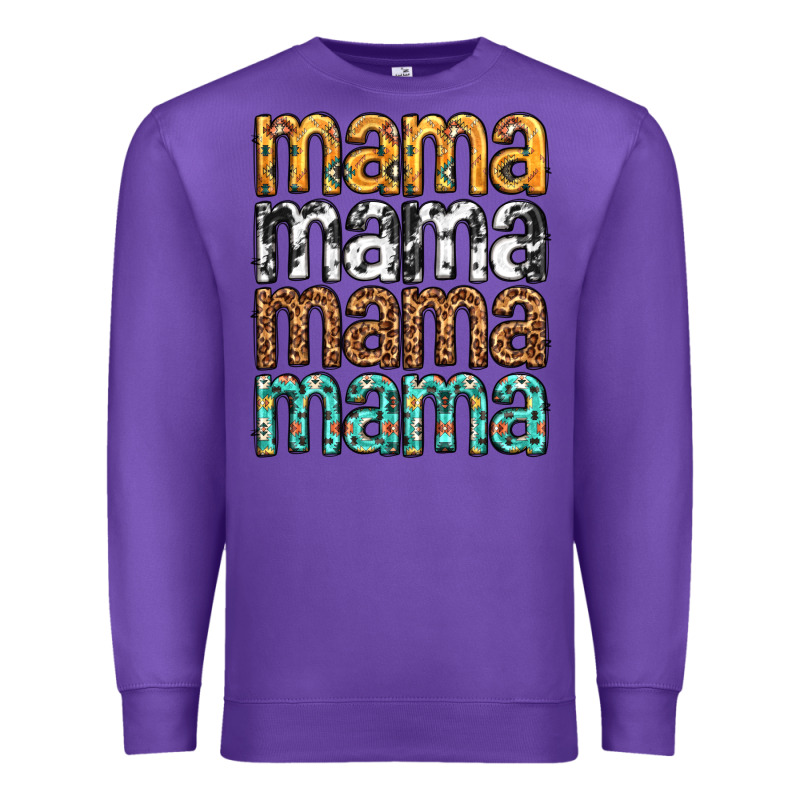 Mama Mama Mama Mama Mothers Day Premium Sweatshirt by texasbilliewilder | Teevron