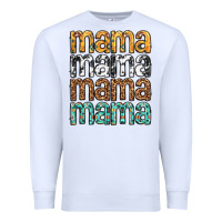 White mama mama mama mama mothers day Premium Sweatshirt - texasbilliewilder