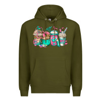 Rt Respiratory Therapist Coffee Cups Premium Hoodie | Teevron