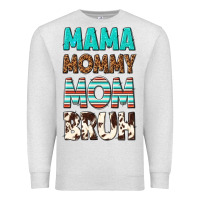 Oatmeal Heather mama mommy mom bruh Premium Sweatshirt - texasbilliewilder