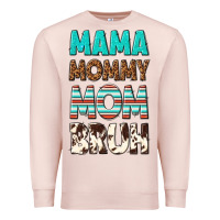 Pale Pink mama mommy mom bruh Premium Sweatshirt - texasbilliewilder