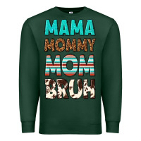 Sports Green mama mommy mom bruh Premium Sweatshirt - texasbilliewilder