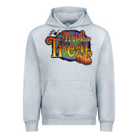 Heather Grey trick or treat black Urban Hoodie - JahusDesignShop