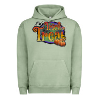 Pigment Oil Green trick or treat black Urban Hoodie - JahusDesignShop