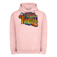 Pigment Salmon trick or treat black Urban Hoodie - JahusDesignShop