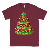 Burgundy chocolate christmas cookie cake Classic Tee - FaDigitalArtStudio