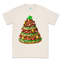 Natural chocolate christmas cookie cake Classic Tee - FaDigitalArtStudio