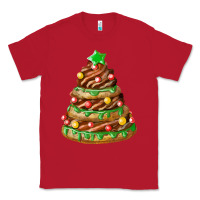 Red chocolate christmas cookie cake Classic Tee - FaDigitalArtStudio