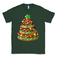 Sports Green chocolate christmas cookie cake Classic Tee - FaDigitalArtStudio