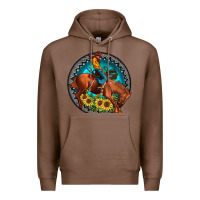 Chestnut gemstone rodeo Premium Hoodie - JahusDesignShop