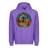 Purple gemstone rodeo Premium Hoodie - JahusDesignShop