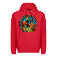 Red gemstone rodeo Premium Hoodie - JahusDesignShop