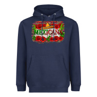 Navy mexicana Heavyweight Hoodie - Zillion Design Studio