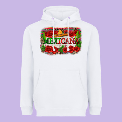 Mexicana Heavyweight Hoodie Designed By Zillion Design Studio