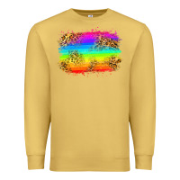 Antique Gold pride flag Premium Sweatshirt - Zillion Design Studio