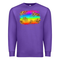 Purple pride flag Premium Sweatshirt - Zillion Design Studio
