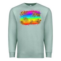 Seafoam pride flag Premium Sweatshirt - Zillion Design Studio