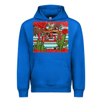 Cobalt fiesta with pepper Urban Hoodie - Artiststas