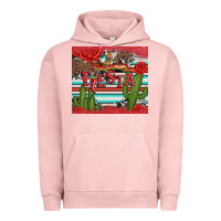 Pigment Salmon fiesta with pepper Urban Hoodie - Artiststas