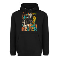 Black dont be a salty heifer with sunflowers Heavyweight Hoodie - texasbilliewilder