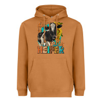 Meerkat dont be a salty heifer with sunflowers Heavyweight Hoodie - texasbilliewilder
