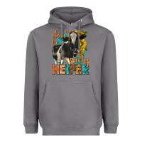 Storm dont be a salty heifer with sunflowers Heavyweight Hoodie - texasbilliewilder