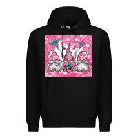 Black nurse life gnomes Premium Hoodie - Jasminsmagicworld