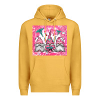 Mustard nurse life gnomes Premium Hoodie - Jasminsmagicworld