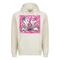Oatmeal Heather nurse life gnomes Premium Hoodie - Jasminsmagicworld