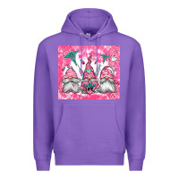 Purple nurse life gnomes Premium Hoodie - Jasminsmagicworld