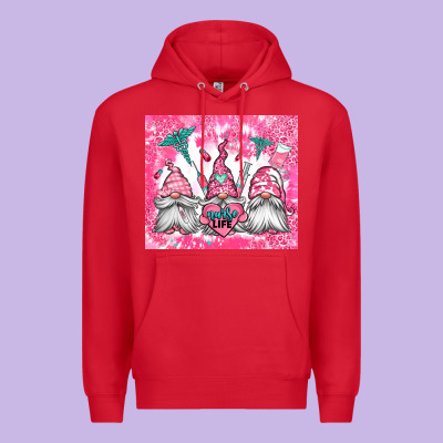 Nurse Life Gnomes Premium Hoodie Designed By Jasminsmagicworld