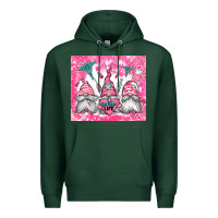 Sports Green nurse life gnomes Premium Hoodie - Jasminsmagicworld