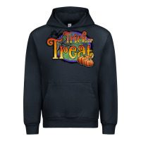 Navy trick or treat white Urban Hoodie - JahusDesignShop