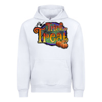 White trick or treat white Urban Hoodie - JahusDesignShop