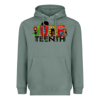 Sage JUNE TEENTH Heavyweight Hoodie - Zillion Design Studio