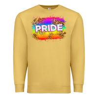 Antique Gold pride flag Premium Sweatshirt - Zillion Design Studio